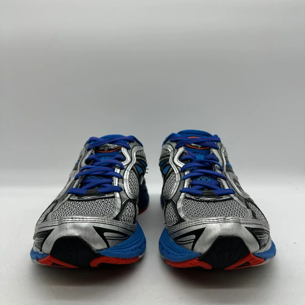 Saucony 20228-1 Mens 10 Silver/Blue Guide 7 Stability PowerGrid Running Shoes